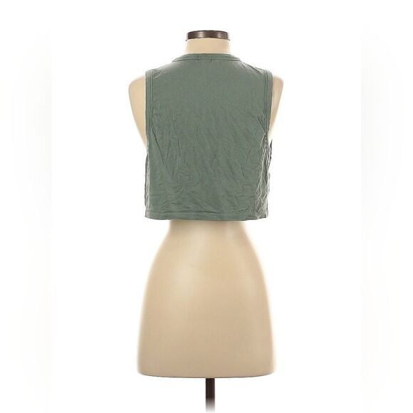 Skims Green Sleeveless Crop Top - Picture 2 of 2